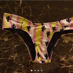 TVK for PacSun cactus cheeky bikini bottom (size XS)